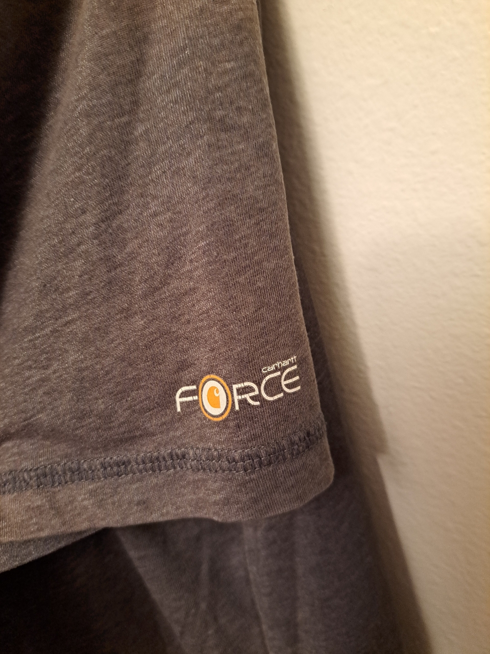Carhartt Force Delmont Relaxed Fit Short-Sleeve Pocket T-Shirt With Logo - Picture 3 of 8